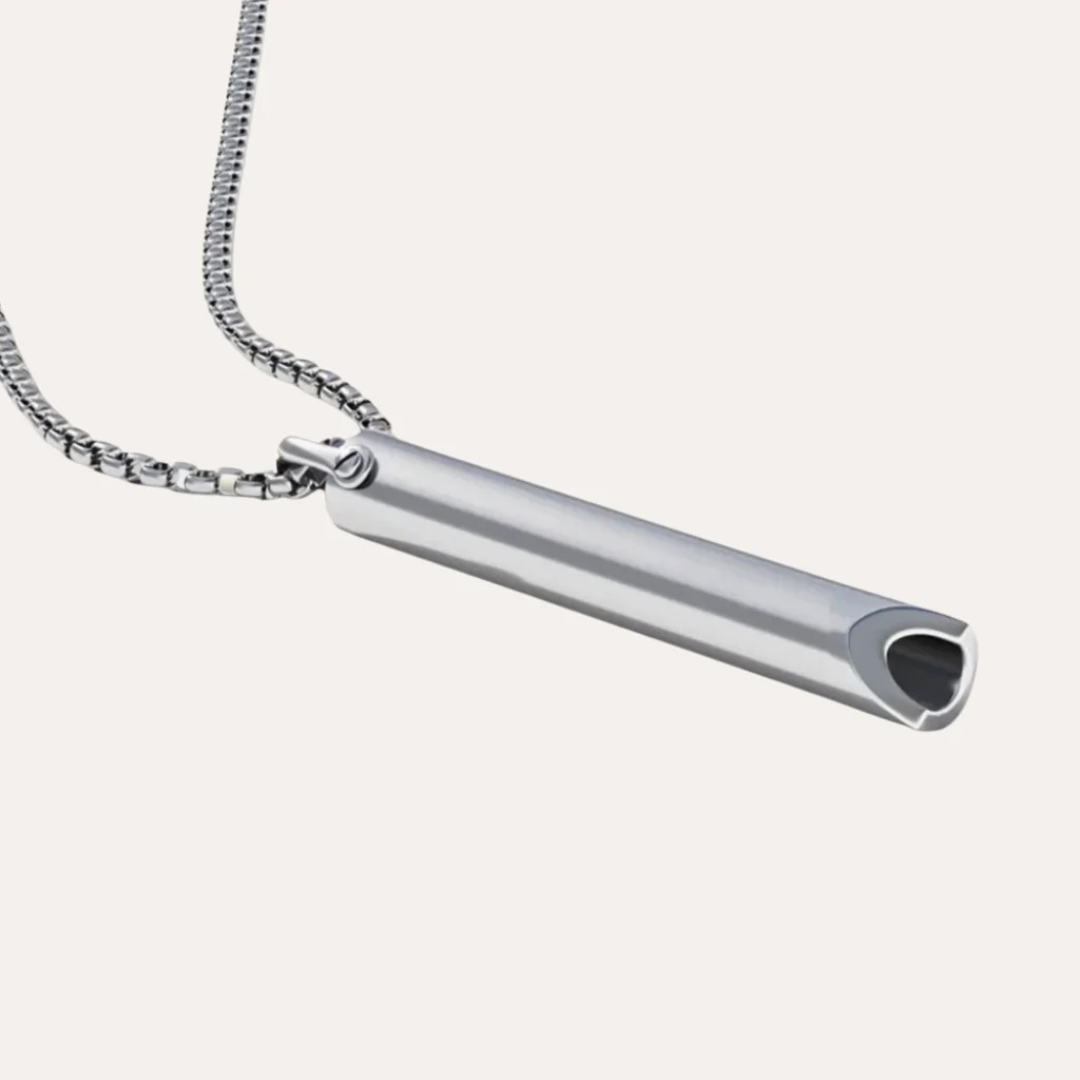 Collar para dejar de fumar en acero inoxidable