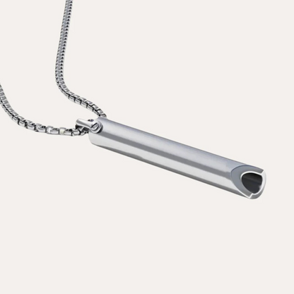 Collar para dejar de fumar en acero inoxidable