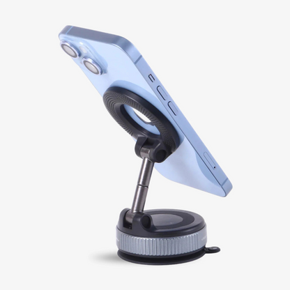 Soporte para teléfono con sujeción segura y rotación completa