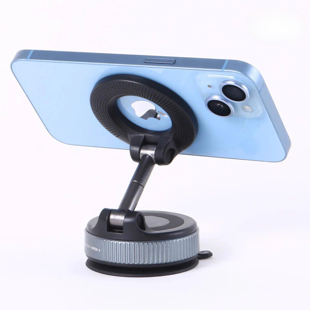 Soporte para teléfono con sujeción segura y rotación completa