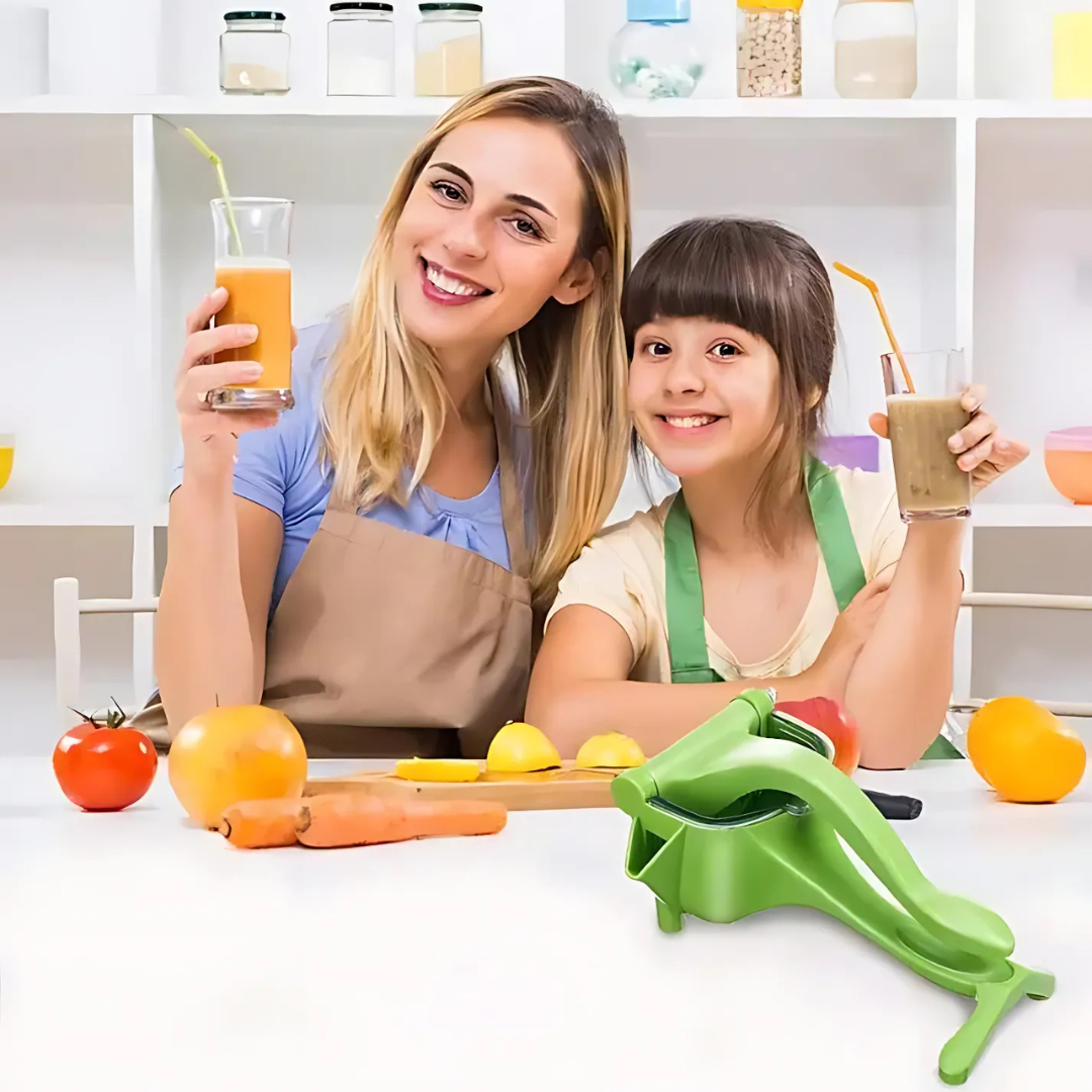 Exprimidor Manual de Alta Eficiencia para Jugos Naturales sin Esfuerzo