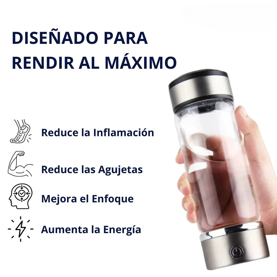 Botella Generadora de Hidrógeno