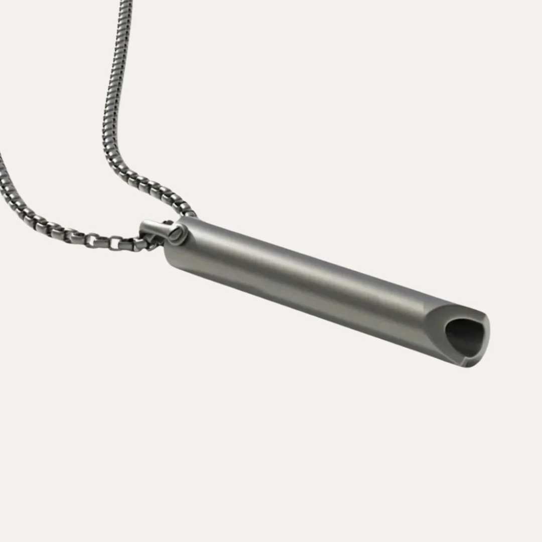 Collar para dejar de fumar en acero inoxidable