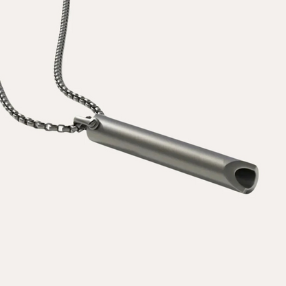 Collar para dejar de fumar en acero inoxidable