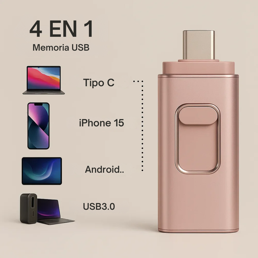 Memoria USB de 2TB para Smartphone