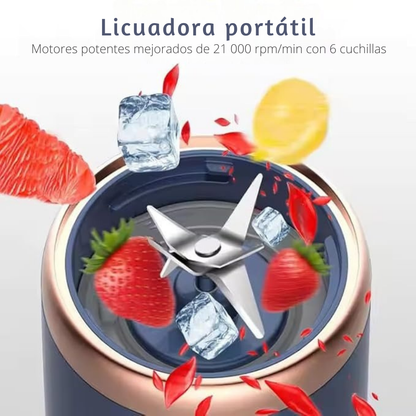 Set de licuadora portátil recargable